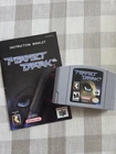 Perfect Dark Nintendo 64 Game With Original Manual- Game And Manual Only!