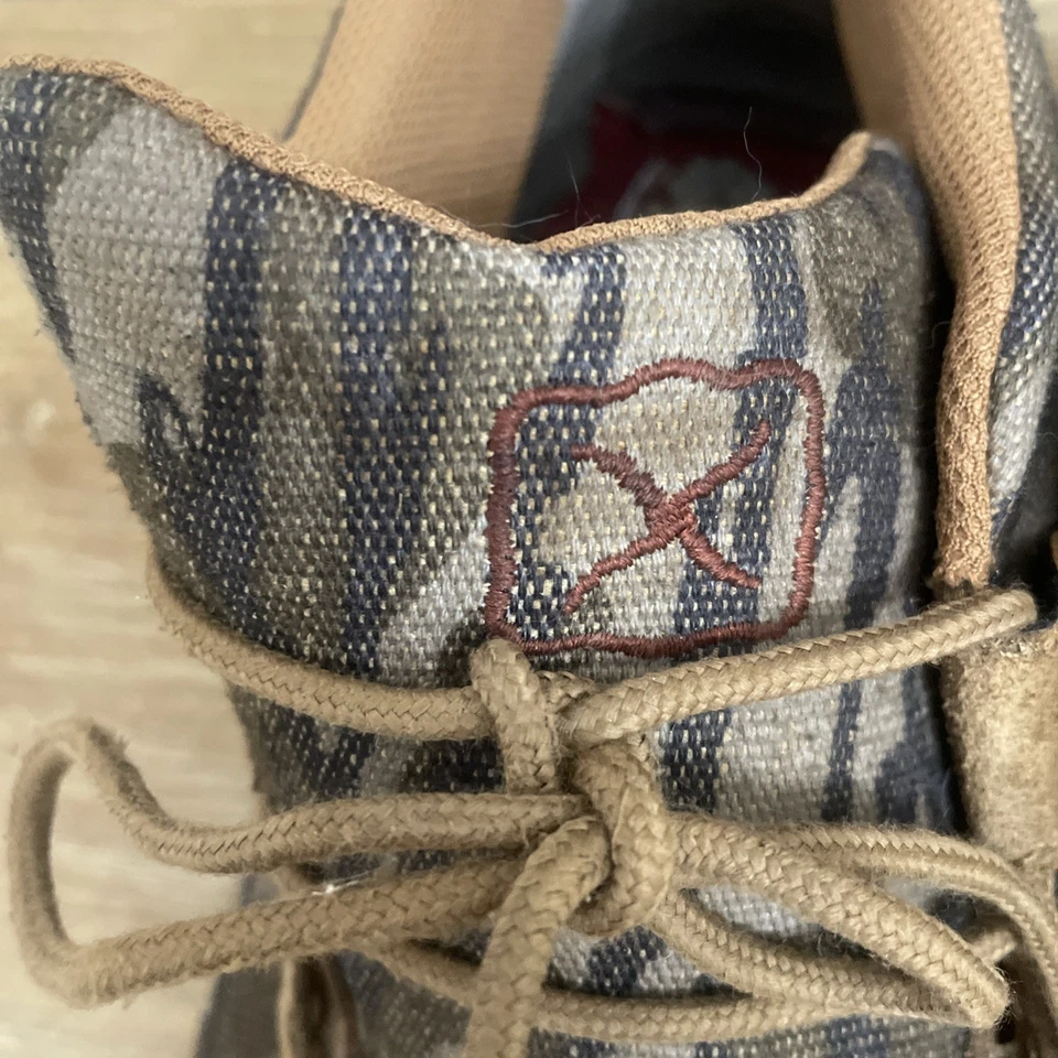 Botas informales Twisted X para hombre talla 13M punta oblicua camufladas MFS0001 Foto 3 de 4