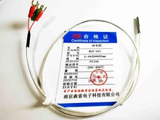 1pc Pt100 platinum resistance roller groove WZP-001 temperature sensor