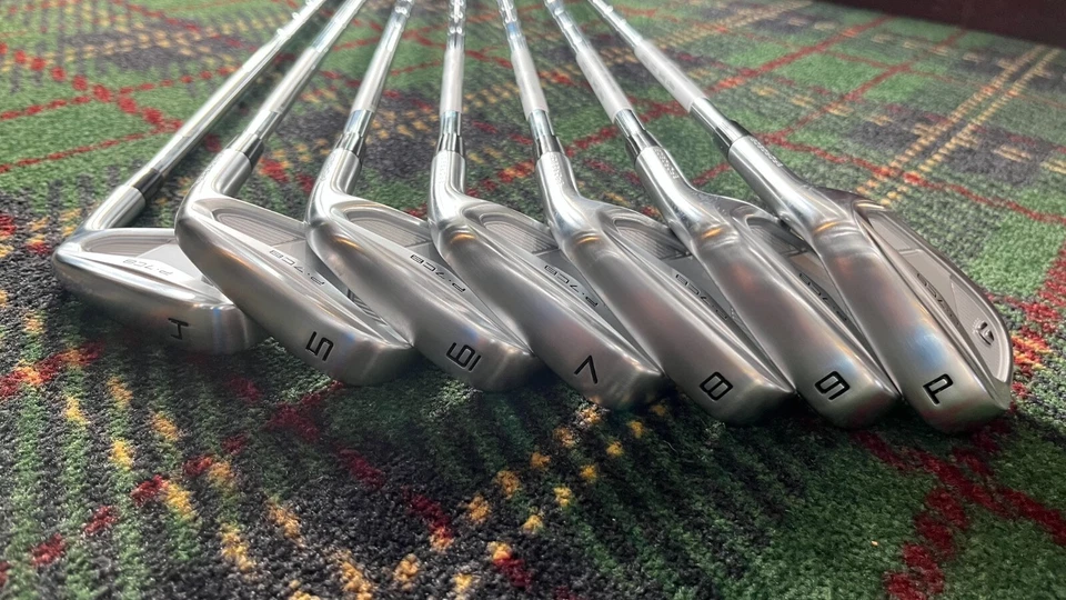 2024 TaylorMade P7CB Irons 4-PW 2° Upright +1" long DG X100 Extra Stiff MINT! - Image 4 of 4