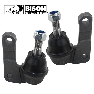 Bison Performance 2pc Set Front Upper Ball Joint For Buick Cadillac Saab