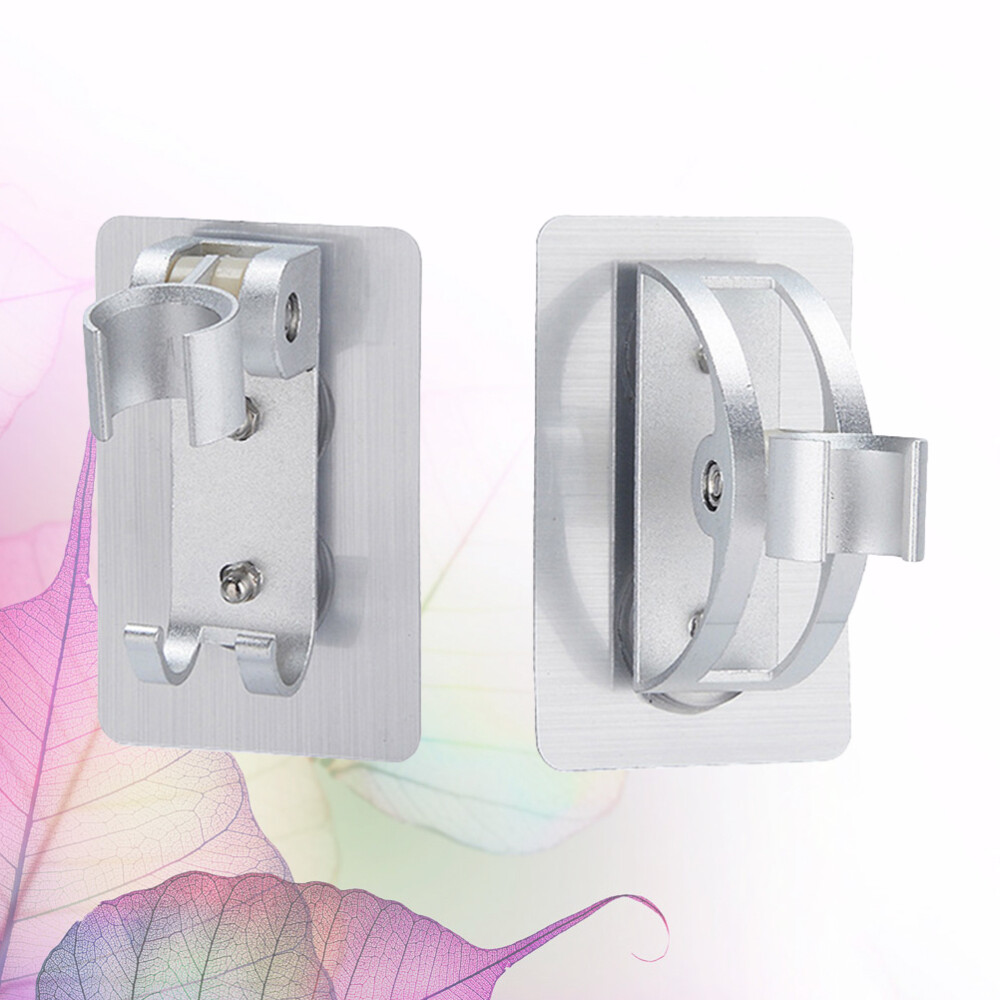 2 ピースシャワーホースブラケットスペースアルミベースホルダー業務用