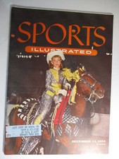 Sports Illustrated Vol 1 Nº 18, 13 de diciembre de 1954, Pistolas Colt, Cubierta Vaquera