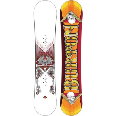Burton Snowboard 150cm mit Free ride Bindung The White Collection