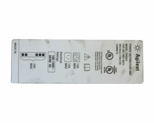 AGILENT POWER DISTRIBUTION UNIT E4455A, 100-120V, 50/60HZ - Picture 4 of 5