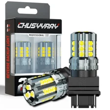 1400LM White 3156 3157 LED Reverse Backup Light Bulbs for 1992-2008 Ford F150