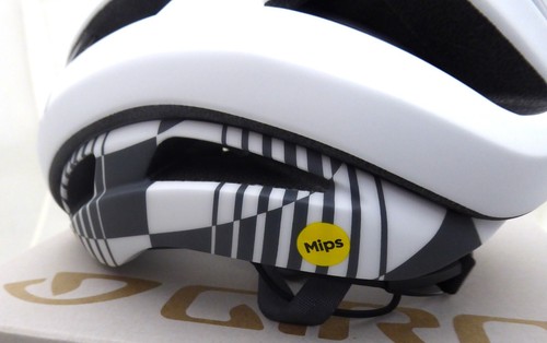 Giro Aries Spherical MIPS Helmet, Matte White/Charcoal Rush, Medium - Picture 4 of 6