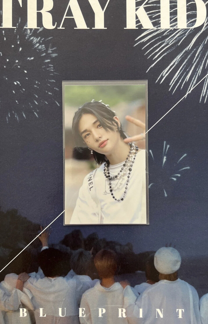 Stray Kids HYUNJIN NOEASY Official POB Gyobo Hottracks Bookmark