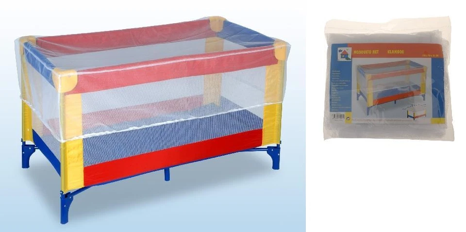 MATRASA Moskitonetz für Laufstall Kinderbett Babybett Fliegengitter Insektenschutz Kind