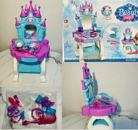 Little girls shop dress up vanity