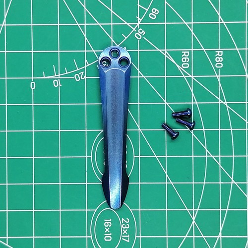 Paramilitary 2 C81 Coltello pieghevole manico in titanio clip posteriore tascabile accessori - Foto 10 di 10