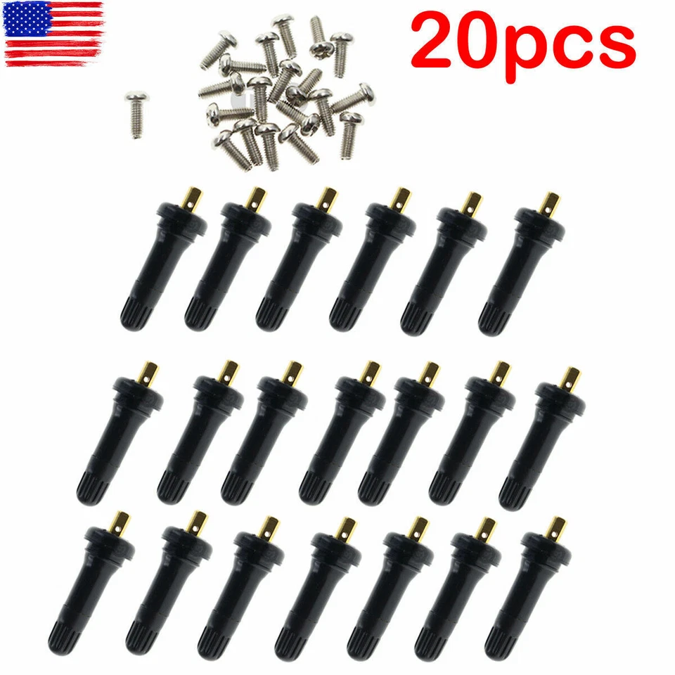 20pc TPMS Tire Pressure Sensor Valve Stem For GMC Sierra 1500 2500 Yukon Terrain - Изображение 2 из 4