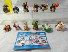 Lot 12 figurines Kinder - Mission Taupe Secret - 2004/2006 - Incompletes -