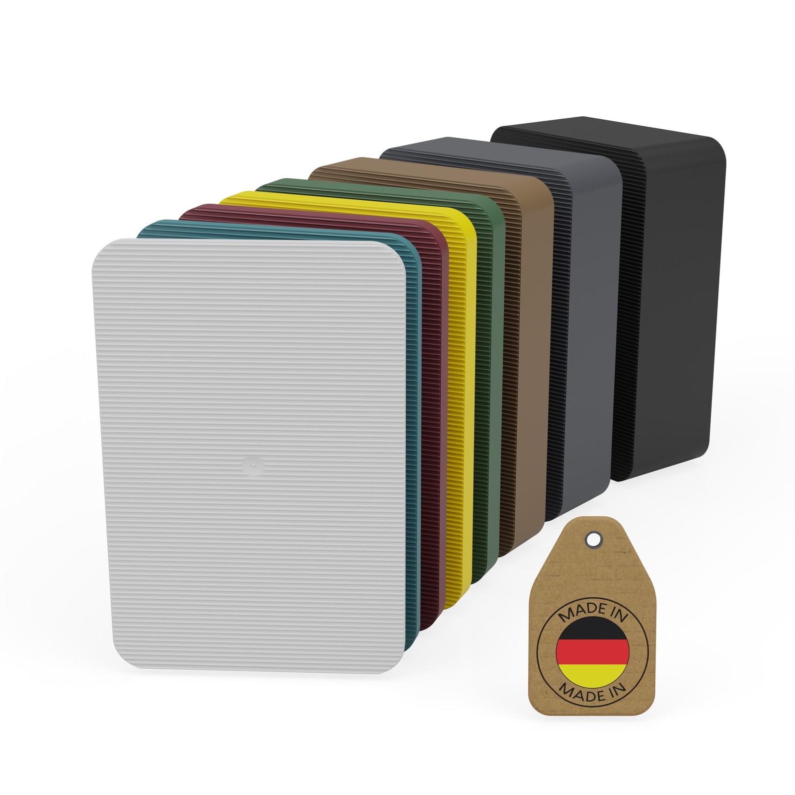 FUX Set Distanziatori 60x40mm - 160 Pezzi Spessori Assortiti 1,5-20mm