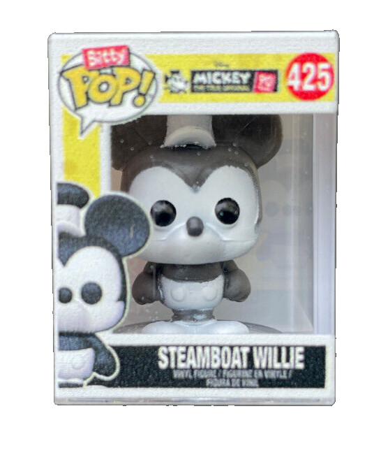 Funko Bitty Pop Disney Steamboat Willie Micro 1.9cm Figurine Tout Neuf 425 Funko Bitty Pop Disney Steamboat Willie Micro 1.9cm Figurine Tout Neuf 425 | Funko Pop | 2 Funko Bitty Pop Disney Steamboat Willie Micro 1.9cm Figurine Tout Neuf 425 | Funko Pop