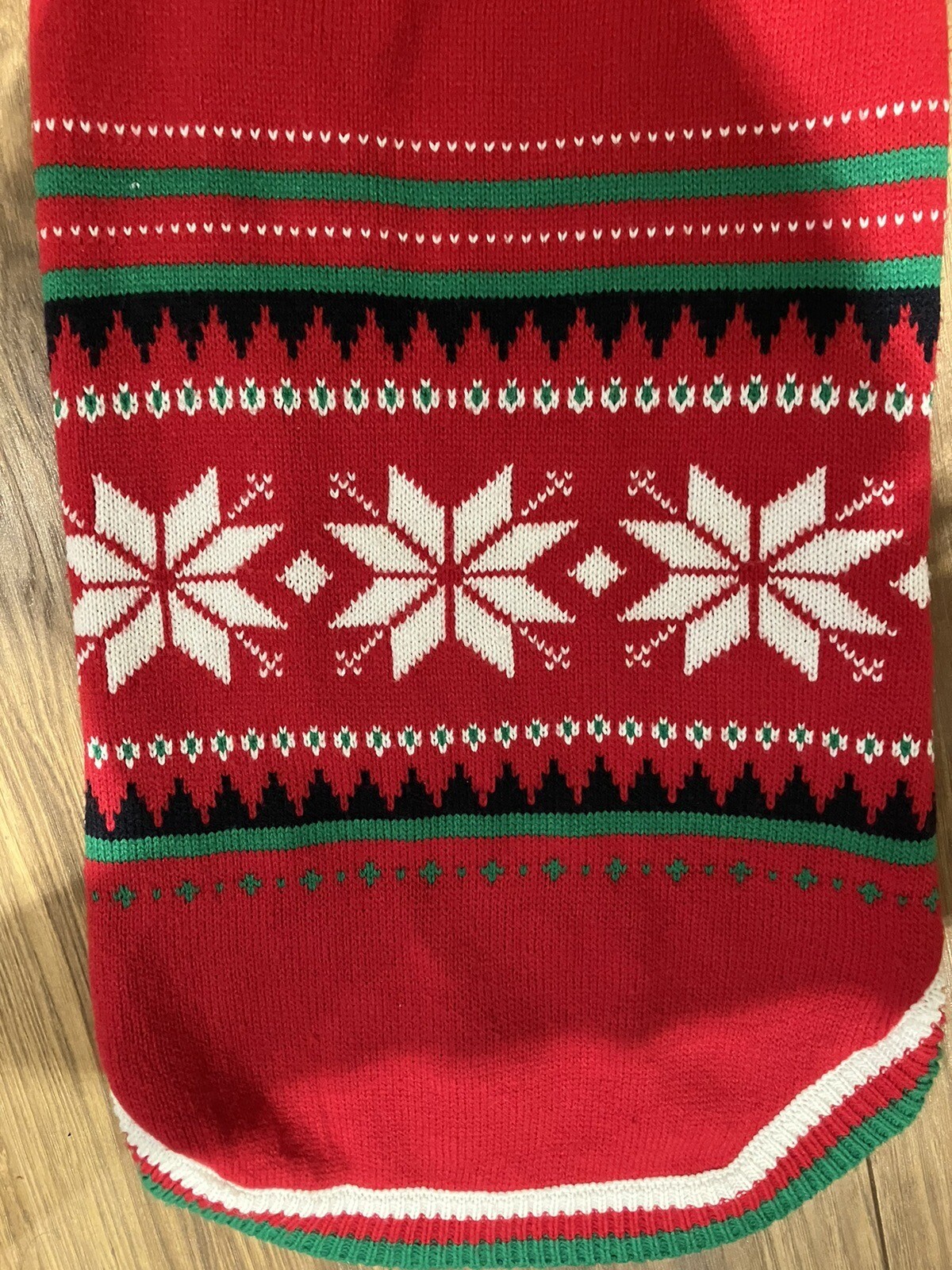 Dog Christmas Jumper With Hood Size 22 Medium Pet Puppy eBay