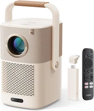 [Sound by JBL & Built-In Battery] Yaber T2 Outdoor Projector with Wifi 6 and Blu