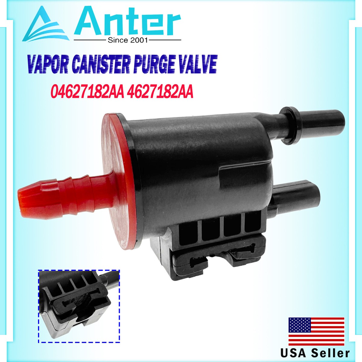 Vapor Canister Purge Valve For Jeep Compass Cherokee Dodge Ram 