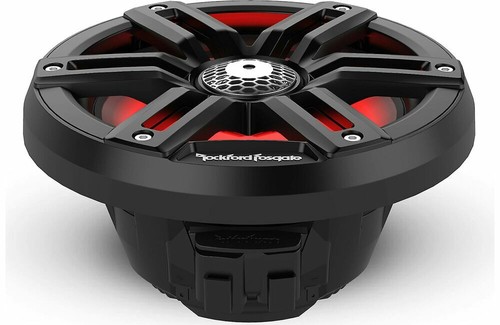 Rockford Fosgate M2-65B Color Optix 150W 2-Way 6.5” Marine Speakers w/ Grilles - Picture 2 of 6