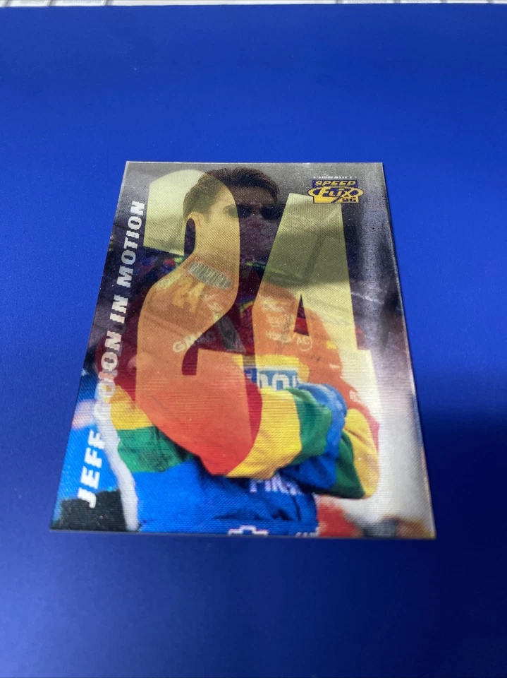 1996 Pinnacle Speed Flix Jeff Gordon #60 Hendricks Racing - Image 2 of 3