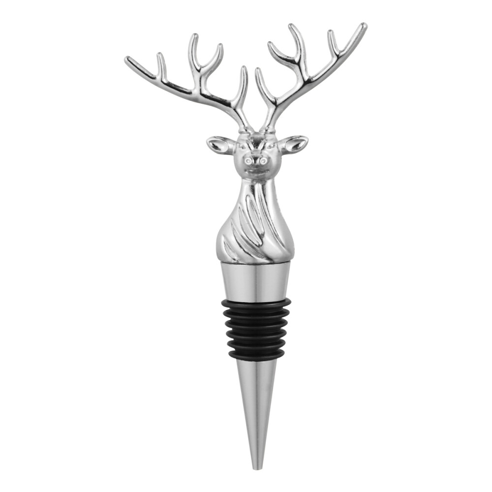 Reindeer Wine Stoppers Metal Wine Stoppers Christmas Beer Stopper eBay