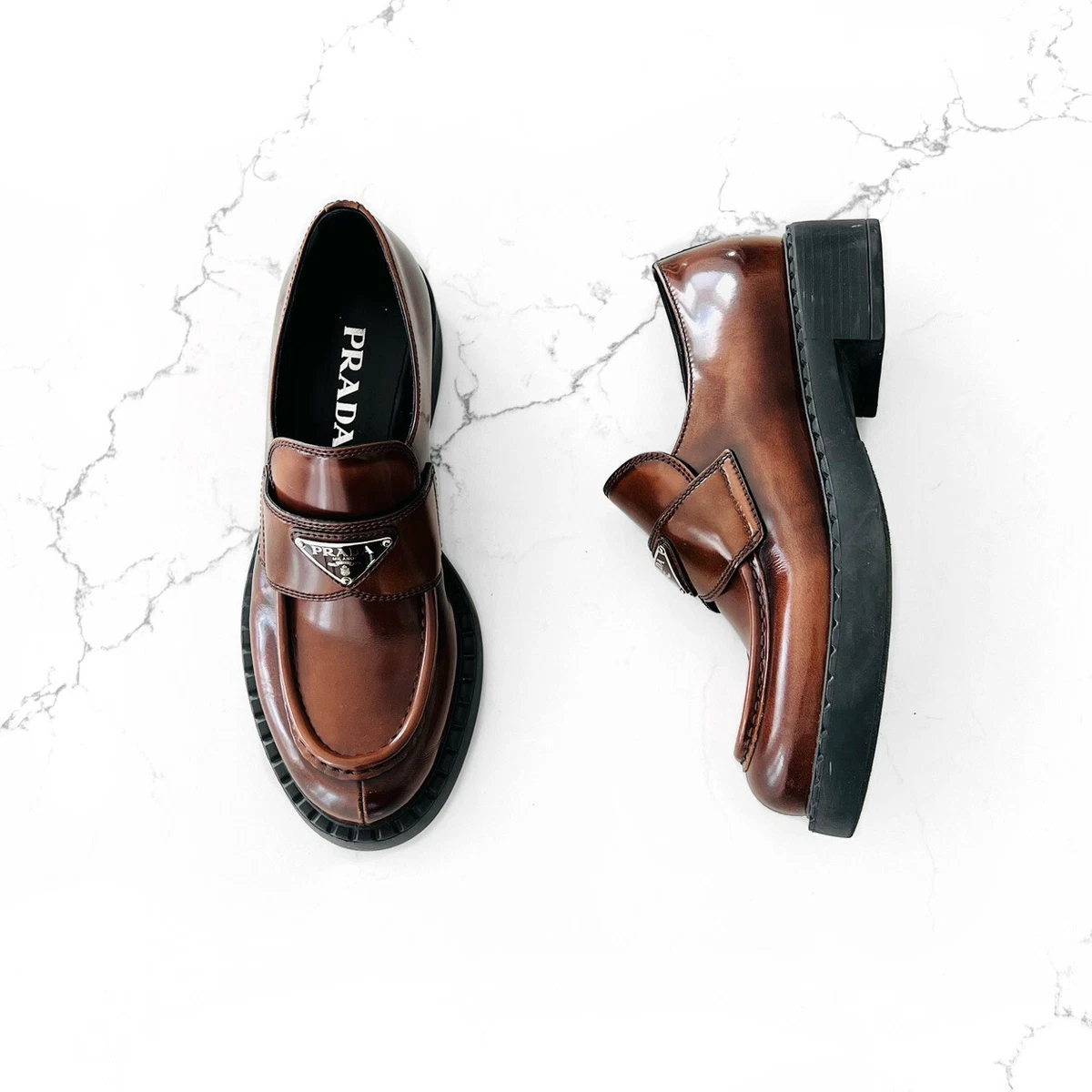 Prada loafers cheap
