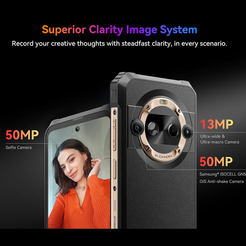 Blackview BL9000 Pro 5G Rugged Phone 36GB+512GB Thermal Imaging Camera FLIR 120W - Picture 5 of 18