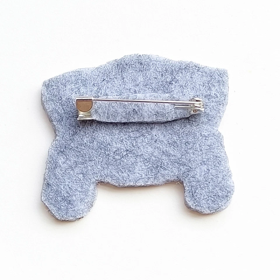 Broche Bolso Pin Bordado Dibujos Animados Realista Pug Chihuahua Labrador Boston Perro Foto 4 de 4