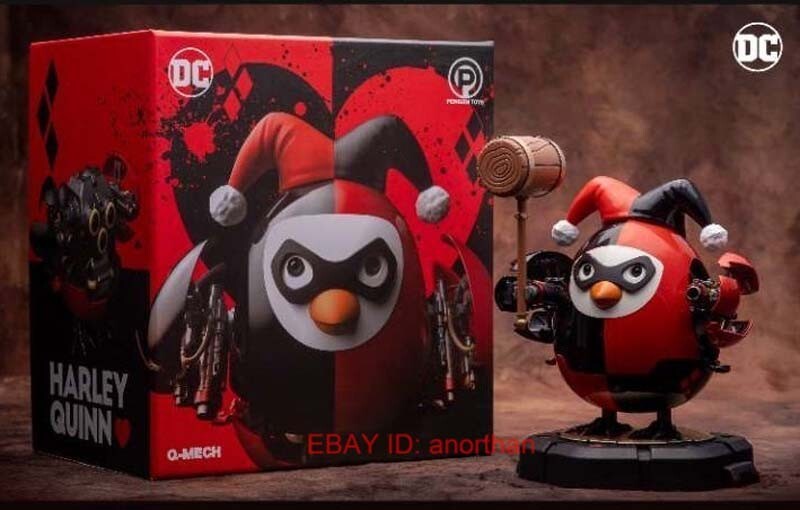 Fan Made WAZZUP FAMILY Q-MECH Harley Quinn Chick 13cm Metal Shell