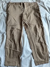 PANTALONE AUTUNNO INVERNO ZARA UOMO COLORE BEIGE TAGLIA 44 ORIGINALE USATO