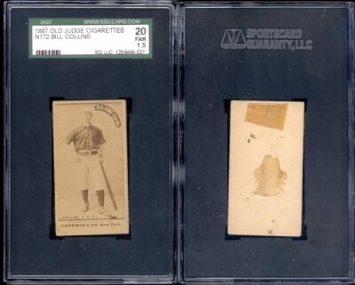 昭和のカードなど計592個 1887 Old Judge N172 Baseball Tobacco Cards - U Pick - ORIGINAL