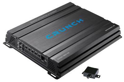 Crunch GPX2200.1D Mono Class D Performance Amplifier 2200 Watts