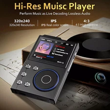 Bluetooth MP3 HiFi Player Lossless DSD High Resolution Digital Music Audio Play