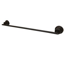 Kingston Brass BAH8211ORB 24" Single Towel Bar, Oil Rubbed Bronze, Bronze