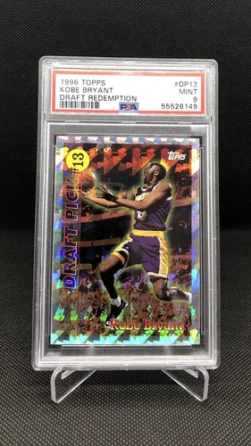 1996-97 Topps Draft Redemption #DP13 Kobe Bryant RC Rookie HOF PSA 9 MINT