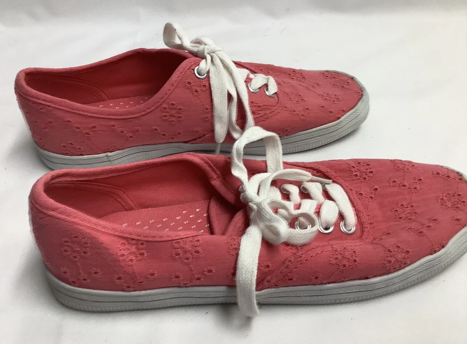Tênis feminino City Sneaks de lona rosa sem marcação tamanho 6 220530MGO/SA - Imagem 3 de 4