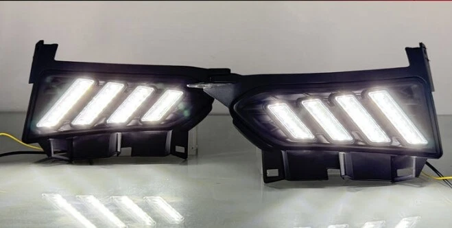 Luz de circulación diurna LED DRL para Nissan Versa 2020-2022 intermitente antiniebla Foto 2 de 4