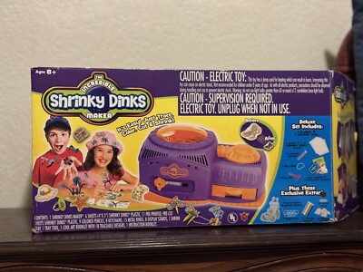 2011 Big Time Toys The Incredible Shrinky Dinks Maker Ages 8+ Electric Toy