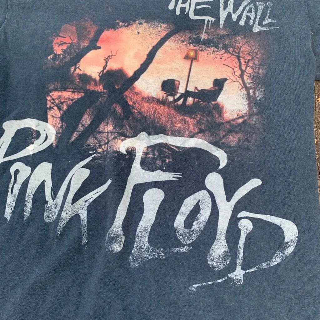 Vintage 90's Pink Floyd The Wall Concert Tour Tee Hanes Vintage 90's Pink Floyd The Wall Concert Tour Tee Hanes