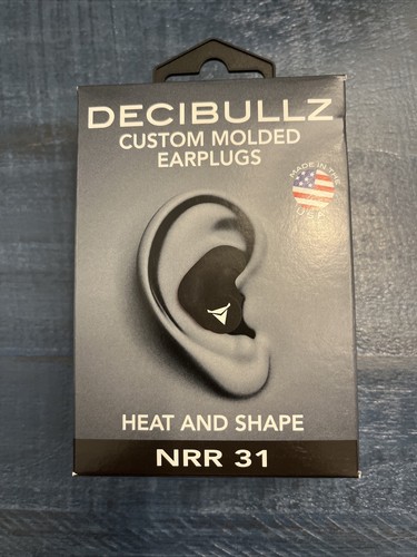 Decibullz Custom Molded Earplugs 31db Highest NRR Hearing MADE IN AMERICA - Picture 7 of 8