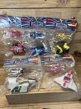 Lot of 5, McDonald's Mighty Morphin Power Rangers the movie with vehicles 1995