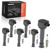 Set of 6 Ignition Coil Pack and Iridium Spark Plugs