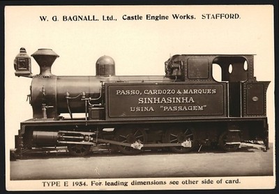 Fotografie britische Eisenbahn, Dampflok Sinhasinha Type E 1954, W.G. LTD Castl 
