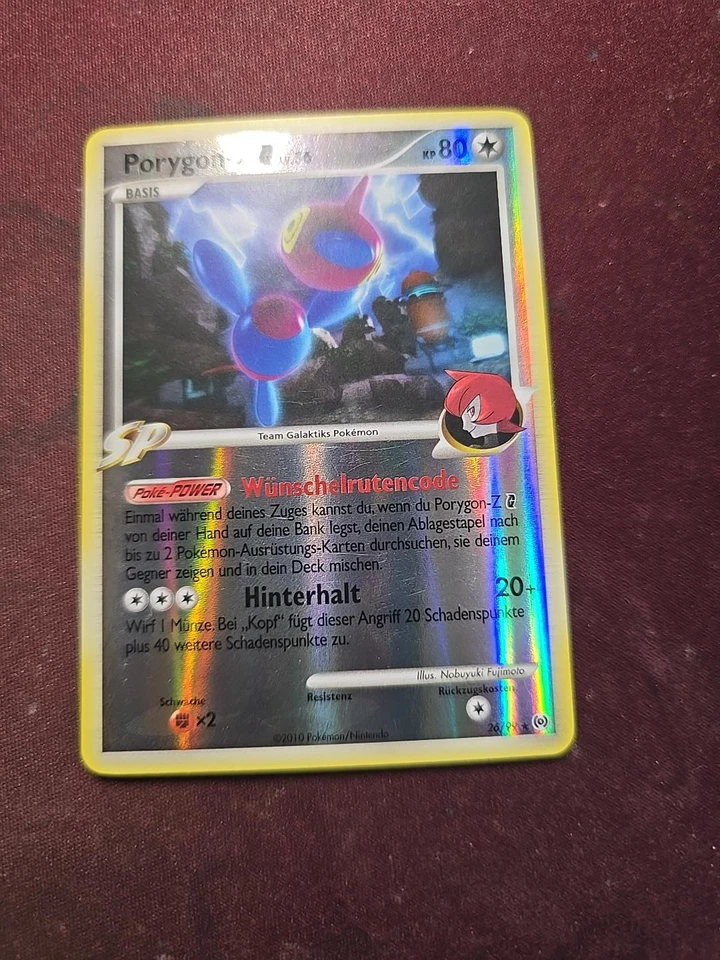 Porygon-Z G [Team Galaktik], 26/100, als Reverse Holo aus Platin Supreme Victors - Bild 1 von 1