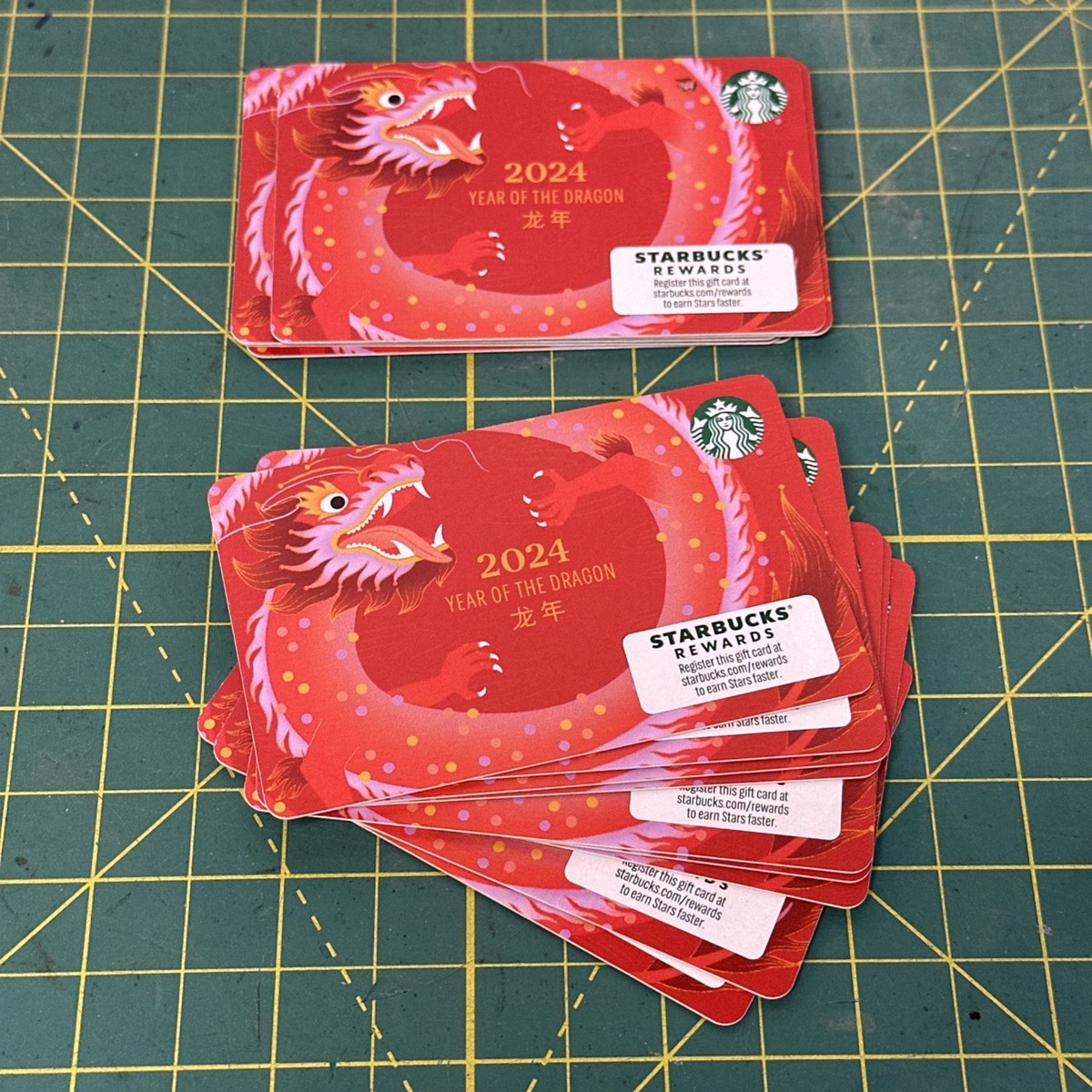 Starbucks Card 2024 Year of the Dragon Limited Edition NEW Unused Lot Of 14 | eBay Starbucks Card 2024 Year of the Dragon Limited Edition NEW Unused Lot Of 14 | eBay