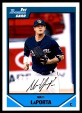 Matt LaPorta 2007 Bowman Draft Picks & Prospects #BDPP64 Brewers MLB READ