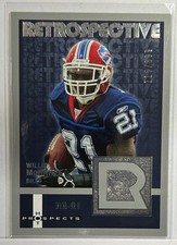 2006 Fleer Hot Prospects #RE-WM Willis McGahee Retrospective SN115/699 Bills