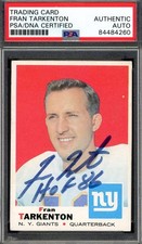 Fran Tarkenton Cards, Rookie Card and Autographed Memorabilia Guide 30