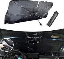 2025 Windshield Sun Shade Umbrella, with UV Bloc Size: 55 x 31 Opening Design