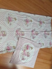 Drap Plat 1 Personnes Et Une Taie Vintage